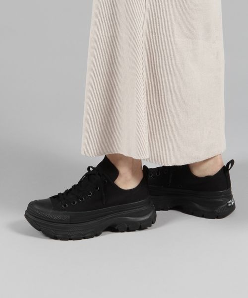 JEANASIS（ジーナシス）の「【CONVERSE】オールスタートレックウェーブ OX/186798（その他シューズ・レディース・ブラック/ホワイト・MEDIUM/LARGE）」の17枚目の写真