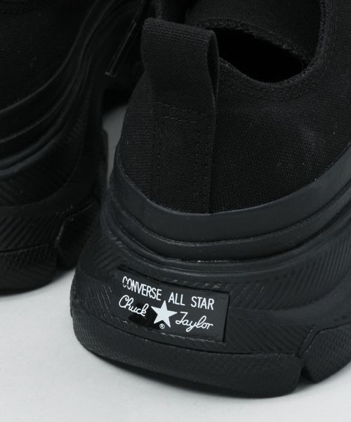 JEANASIS（ジーナシス）の「【CONVERSE】オールスタートレックウェーブ OX/186798（その他シューズ・レディース・ブラック/ホワイト・MEDIUM/LARGE）」の11枚目の写真