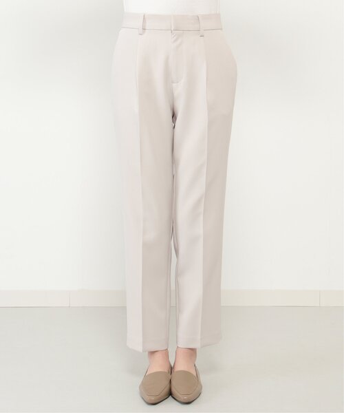ikka(イッカ)の「【洗濯機で洗える/セットアップ対応】ウォッシャブルテーパードパンツ(その他パンツ・レディース・ブラック/ライトグレー/ネイビー・S/M/L/XL)」の22枚目の写真