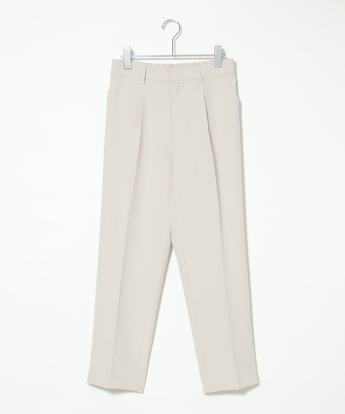 ikka(イッカ)の「【洗濯機で洗える/セットアップ対応】ウォッシャブルテーパードパンツ(その他パンツ・レディース・ブラック/ライトグレー/ネイビー・S/M/L/XL)」の12枚目の写真
