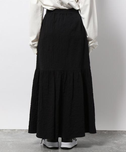 PAGEBOY(ページボーイ)の「ジャガードティアードスカート(スカート・レディース・オフホワイト/ブラック/イエロー系・FREE)」の20枚目の写真