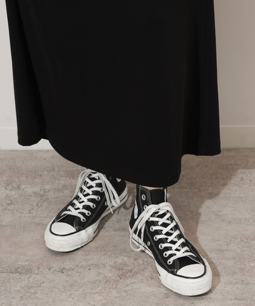 CONVERSE（コンバース）の「《追加》【CONVERSE/コンバース】 CANVAS ALL STAR J HI：スニーカー（その他シューズ・レディース・ブラック・22.5cm/23cm/23.5cm/24cm/24.5cm/25cm）」の3枚目の写真