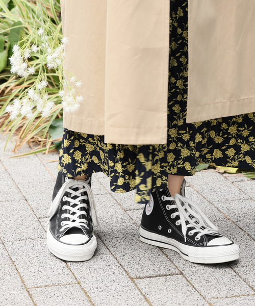 CONVERSE（コンバース）の「《追加》【CONVERSE/コンバース】 CANVAS ALL STAR J HI：スニーカー（その他シューズ・レディース・ブラック・22.5cm/23cm/23.5cm/24cm/24.5cm/25cm）」の10枚目の写真