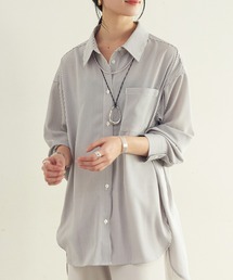 SHENERY | バックフォルムストライプシャツ(シャツ/ブラウス)