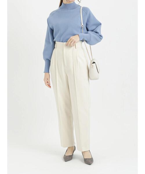 Te chichi（テチチ）の「ハイネックプルオーバー（ニット/セーター・レディース・ベージュ/ブルー/ネイビー・ﾌﾘ-）」の15枚目の写真