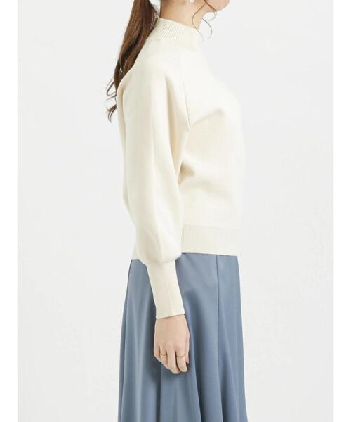 Te chichi（テチチ）の「ハイネックプルオーバー（ニット/セーター・レディース・ベージュ/ブルー/ネイビー・ﾌﾘ-）」の19枚目の写真