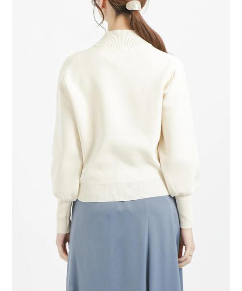 Te chichi（テチチ）の「ハイネックプルオーバー（ニット/セーター・レディース・ベージュ/ブルー/ネイビー・ﾌﾘ-）」の20枚目の写真