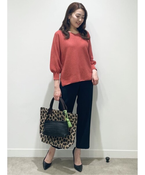 COUP DE CHANCE(クードシャンス)の「◆【洗える/すっきりストレート】クロップドパンツ(その他パンツ・レディース・ナチュラル/ブルー/ダークネイビー・36/38/40/34)」の20枚目の写真