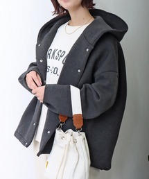 ダイバー素材 フード付きジャケット