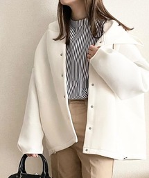 ダイバー素材 フード付きジャケット