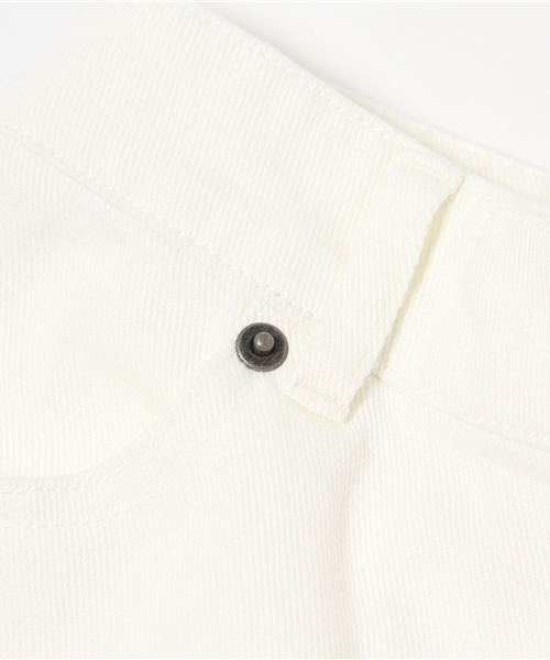 WEGO(ウィゴー)の「WEGO/ハイウエストデニムショーツ(デニムパンツ・レディース・ホワイト/インディゴブルー/ライトインディゴブルー・LARGE/MEDIUM)」の8枚目の写真