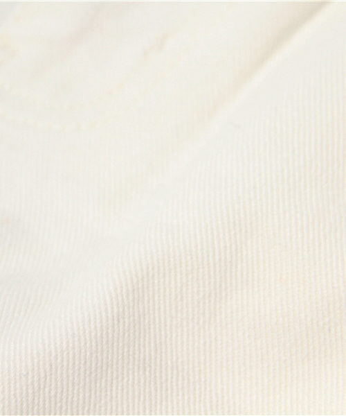 WEGO(ウィゴー)の「WEGO/ハイウエストデニムショーツ(デニムパンツ・レディース・ホワイト/インディゴブルー/ライトインディゴブルー・LARGE/MEDIUM)」の9枚目の写真