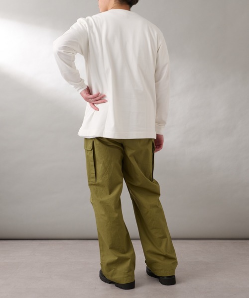 GEVACO(ゲバコ)の「【GEVACO/ゲバコ】馬プリント長袖Tee(Tシャツ/カットソー・メンズ・ブラック/ホワイト/ベージュ・L)」の5枚目の写真