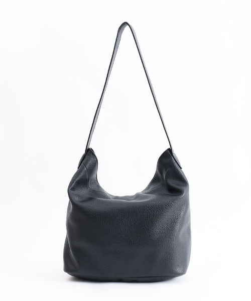 COOCO（クーコ）の「ソフトフェイクレザーワンショルダーバッグ／Ａ４対応（ショルダーバッグ・レディース・キャメル/ライトグリーン/ライトグレー/アイボリー/グレー系その他/カーキ/サックスブルー/ブラック・9）」の15枚目の写真