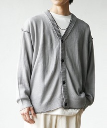 ハンドステッチカーディガン 秋服 メンズ