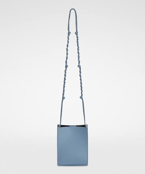 JIL SANDER(ジルサンダー)の「TANGLE SM(ショルダーバッグ・メンズ・ライトイエロー系/ブラック/グレー系/ブラック系/ターコイズブルー系/ペールイエロー/ベージュ系/ミント/ブルー系/ブラウン/ライトベージュ/イエロー系/ブラック×ブラック/ライトブルー・UNI)」の10枚目の写真