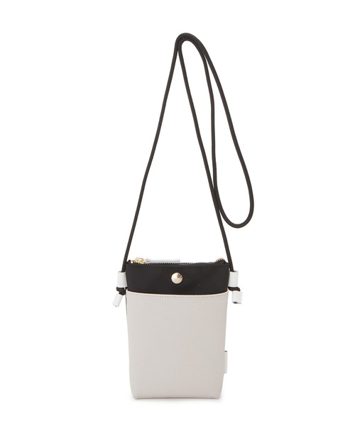 Breath TOPKAPI（ブレストプカピ）の「【WEB限定】【Breath TOPKAPI/ブレス トプカピ】SCOTCH GRAIN スコッチグレイン マザーズバッグ バイカラー スマホショルダー バッグ【VERY 掲載】（ショルダーバッグ・レディース・ライトグレー/ブラック・FREE）」の18枚目の写真