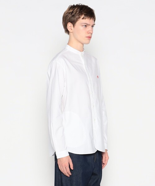DANTON（ダントン）の「MEN'S PLAIN OXFORD BAND COLLAR SHIRT L/S（シャツ/ブラウス）」 WEAR