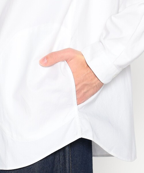 DANTON（ダントン）の「MEN'S PLAIN OXFORD BAND COLLAR SHIRT L/S（シャツ/ブラウス）」 WEAR