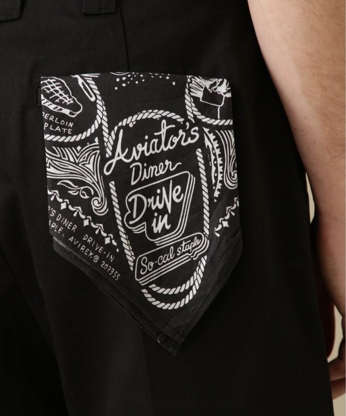 AVIREX(アヴィレックス)の「ANTIFOULING WORK SHORTS / アンチフォーリング ワークショーツ / AVIREX / アヴィレックス(チノパンツ・メンズ・ブラック/ブラウン/カーキ/サックスブルー/その他・MEDIUM/LARGE/X-LARGE/XX-LARGE)」の14枚目の写真