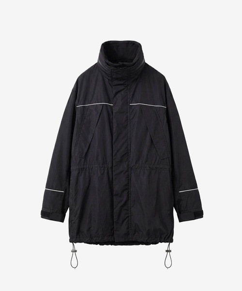ato(アトウ)の「NYLON MOUNTAIN PARKA(ブルゾン・メンズ・ブラック/シャーベット・46/48)」の22枚目の写真