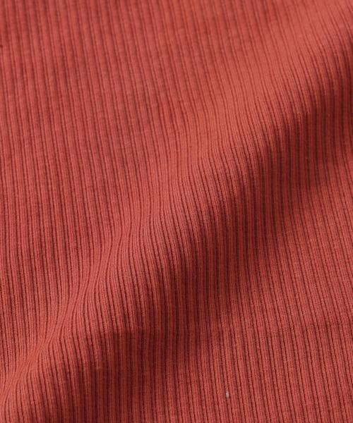 bijorie（ビジュリィ）の「【bijorie】カップ付きリブキャミ／NEW BASIC series 23SS（キャミソール・レディース・レッド/オフホワイト/チャコール・MEDIUM/LARGE/LG）」の9枚目の写真