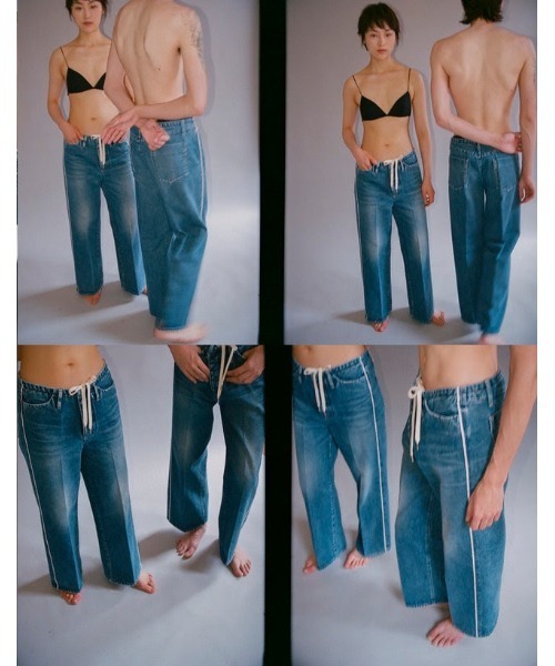 TANAKA（タナカ）の「THE SELVEDGE JEAN TROUSERS（デニムパンツ