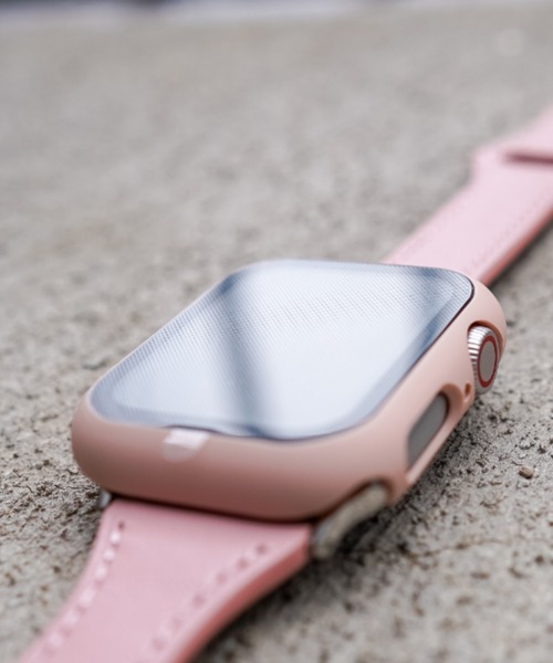 zandy(ズィーアンドワイ)の「zandy ズィー・アンド・ワイ/ Apple Watch【マットハードケース】アップルウォッチケース カバー ハードマットタイプ フル全面保護 ガラスフィルム一体式 //// case5(デジタル腕時計・メンズ・グリーン/ミント/クリア/ピンク/シルバー/レッド/ブラック/ホワイト・40/44)」の21枚目の写真