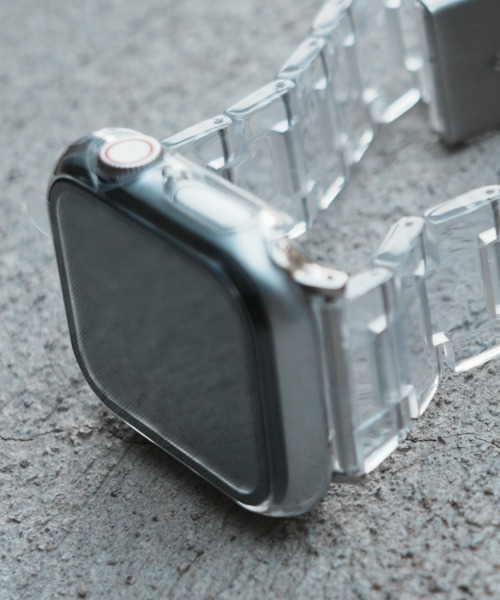zandy(ズィーアンドワイ)の「zandy ズィー・アンド・ワイ/Apple Watch ケース 全面保護 マットハード 9Hガラスフィルム Series10/11対応【マットハードケース】アップルウォッチケース カバー //// case5(デジタル腕時計・メンズ・グリーン/ミント/クリア/ピンク/シルバー/レッド/ブラック/ホワイト・40/44/42/46)」の13枚目の写真