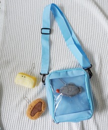 【 推し事 / オタ活 】 クリア ポケット付き ショルダー バッグ #_