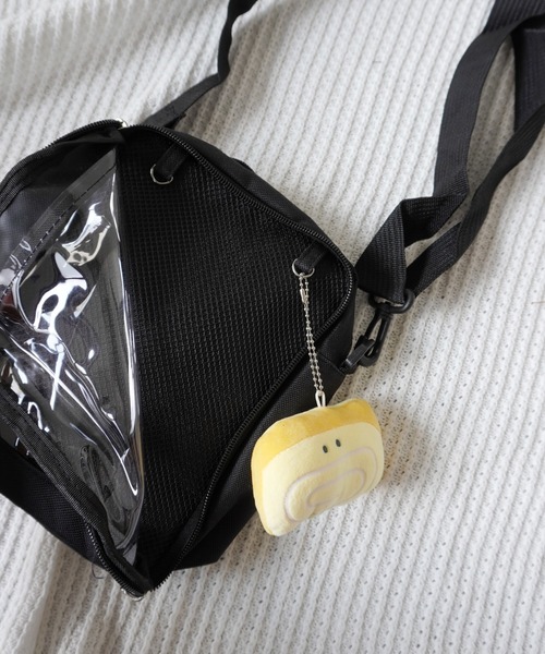 Port（ポート）の「【 推し事 / オタ活 】 クリア ポケット付き ショルダー バッグ #_（ショルダーバッグ・レディース・ブラック/ピンク/ホワイト/ブルー・FREE）」の17枚目の写真