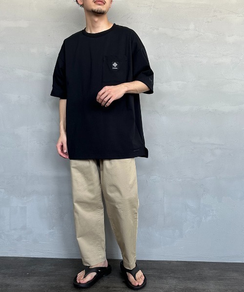 Columbia（コロンビア）の「【WEB限定】[Columbia/コロンビア] JAMES BROOK バックプリント ショートスリーブ ポケットTシャツ（Tシャツ/カットソー・レディース・ホワイト/ブラック/ダークグリーン/ネイビー・M/L/XL）」の20枚目の写真