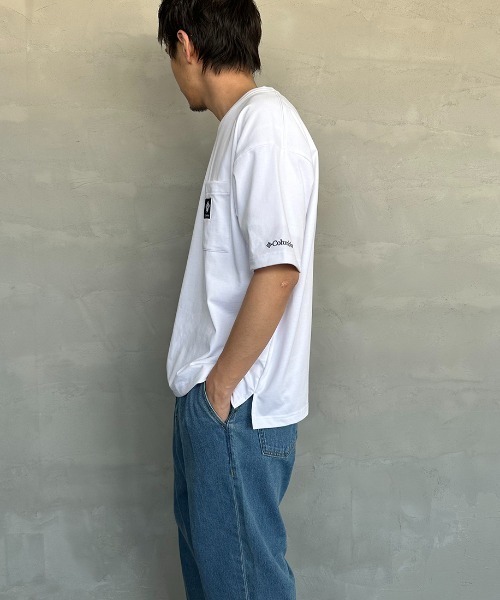 Columbia（コロンビア）の「【WEB限定】[Columbia/コロンビア] JAMES BROOK バックプリント ショートスリーブ ポケットTシャツ（Tシャツ/カットソー・レディース・ホワイト/ブラック/ダークグリーン/ネイビー・M/L/XL）」の17枚目の写真