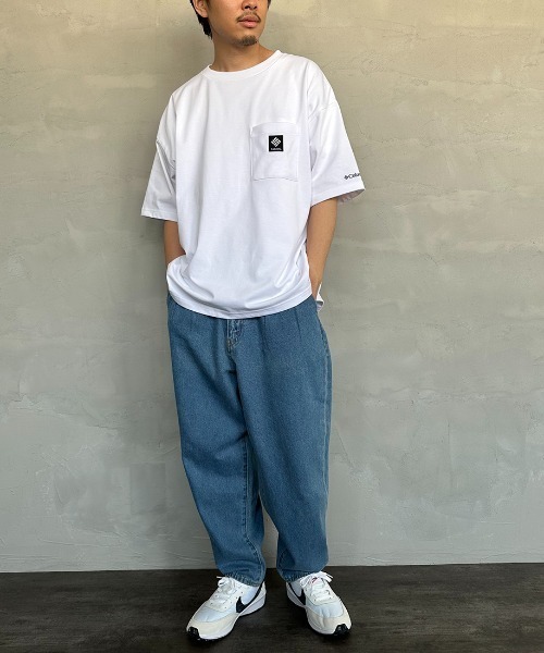 Columbia（コロンビア）の「【WEB限定】[Columbia/コロンビア] JAMES BROOK バックプリント ショートスリーブ ポケットTシャツ（Tシャツ/カットソー・レディース・ホワイト/ブラック/ダークグリーン/ネイビー・M/L/XL）」の18枚目の写真
