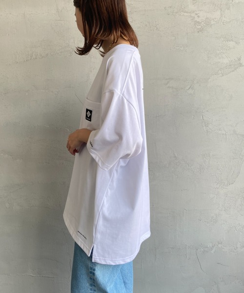 Columbia（コロンビア）の「【WEB限定】[Columbia/コロンビア] JAMES BROOK バックプリント ショートスリーブ ポケットTシャツ（Tシャツ/カットソー・レディース・ホワイト/ブラック/ダークグリーン/ネイビー・M/L/XL）」の16枚目の写真