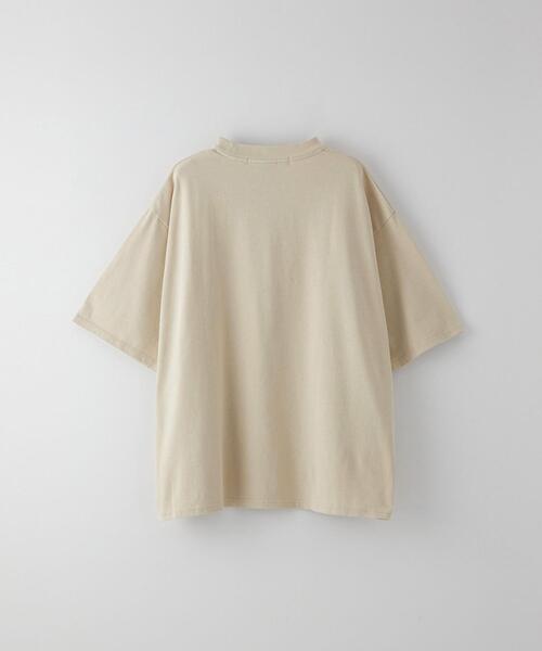 CITEN(シテン)の「<CITEN>スタンダードヒュージTシャツ(Tシャツ/カットソー・メンズ・オレンジ/ホワイト/ライトブルー/ベージュ・FREE)」の10枚目の写真