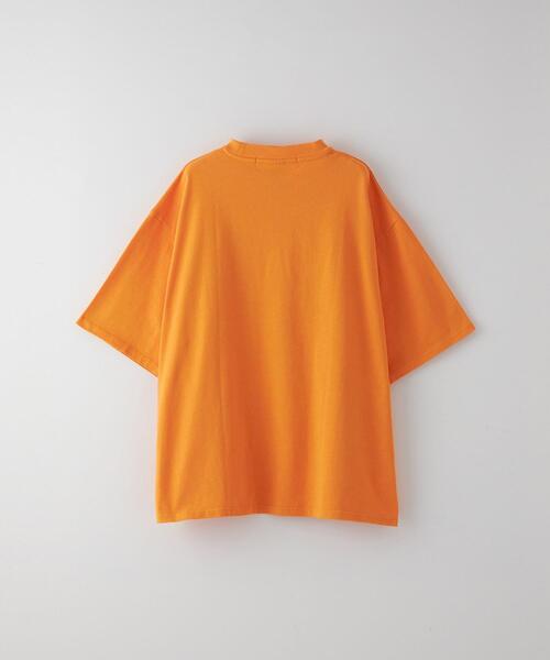 CITEN(シテン)の「<CITEN>スタンダードヒュージTシャツ(Tシャツ/カットソー・メンズ・オレンジ/ホワイト/ライトブルー/ベージュ・FREE)」の6枚目の写真