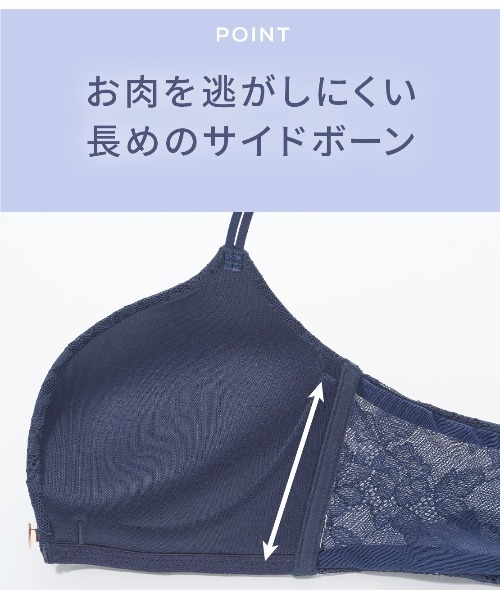 セール】【谷間メイクできるノンワイヤー】プッシュアップ