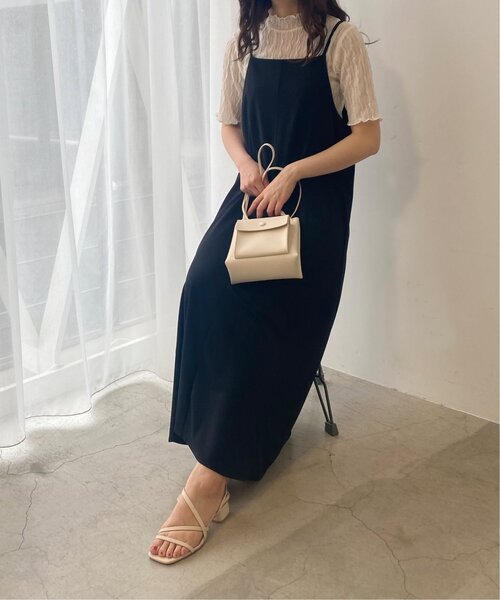 RAY CASSIN（レイカズン）の「ウェーブシアー半袖プルオーバー（Tシャツ/カットソー・レディース・グリーン/キナリ/ブラック・FREE）」の21枚目の写真