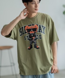 【SIDEWAY STANCE】オリジナル グラフィック プリント 半袖Tシャツ