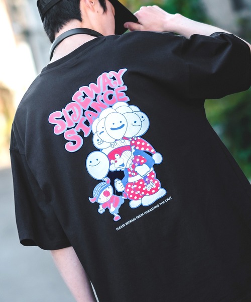 SIDEWAY STANCE（サイドウェイスタンス）の「【SIDEWAY STANCE】オリジナル グラフィック プリント 半袖Tシャツ（Tシャツ/カットソー・メンズ・ブラック系その他2/オリーブ/ホワイト系その他3/ホワイト系その他2/ホワイト/ブラック系その他3/ブラック/ブラック系その他4/ホワイト系その他/ピンク/イエロー/ホワイト系その他4/セージグリーン/パープル/ブラック系その他/パープル系その他/ブラック系その他5/ホワイト系その他5/ホワイト系その他6/ブラック系その他6/ブラック系その他7/ホワイト系その他7/パープル系その他3/ダークブルー/パープル系/パープル系その他2/ブルー系その他/グレー系その他/カーキ/グレー/ブラック系/カーキ系/グレー系/ホワイト系/パープル系1/ブラック系1/ホワイト系1・LARGE/X-LARGE/MEDIUM/SMALL）」の17枚目の写真