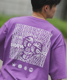 【SIDEWAY STANCE】オリジナル グラフィック プリント 半袖Tシャツ
