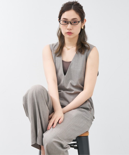 Zoff（ゾフ）の「オーバル型 メガネ｜軽量｜BASIC（ベーシック）（メガネ・メンズ・ブラウン/ブラック/パープル/ベージュ・FREE）」の13枚目の写真