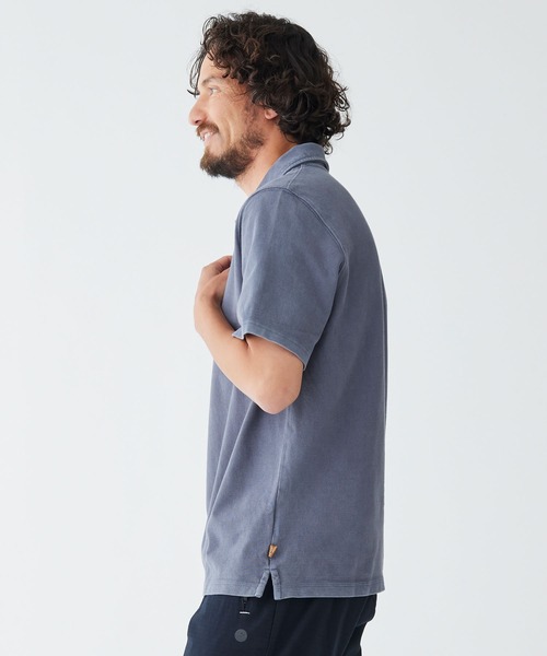 L.L.Bean(エルエルビーン)の「ビーンビルト・ピケ・ポロシャツ、半袖 米国フィット・レギュラー(ポロシャツ・メンズ・ブラウン/グリーン/ブラック/ブルー系/グレー系・MEDIUM/SMALL/LARGE/X-LARGE)」の12枚目の写真