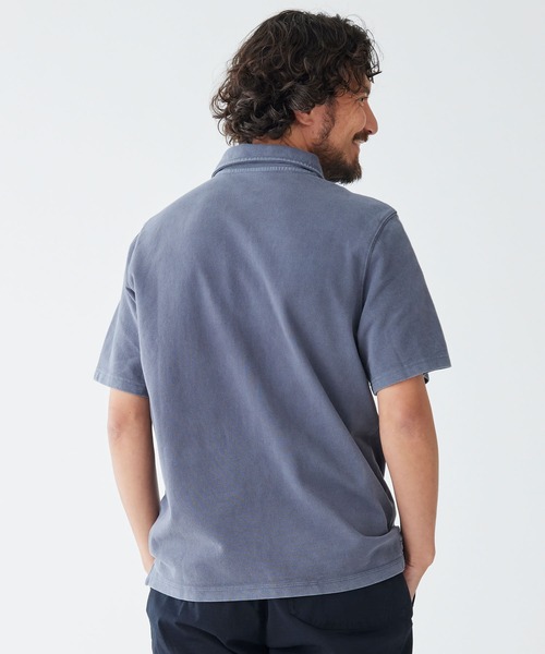 L.L.Bean(エルエルビーン)の「ビーンビルト・ピケ・ポロシャツ、半袖 米国フィット・レギュラー(ポロシャツ・メンズ・ブラウン/グリーン/ブラック/ブルー系/グレー系・MEDIUM/SMALL/LARGE/X-LARGE)」の7枚目の写真