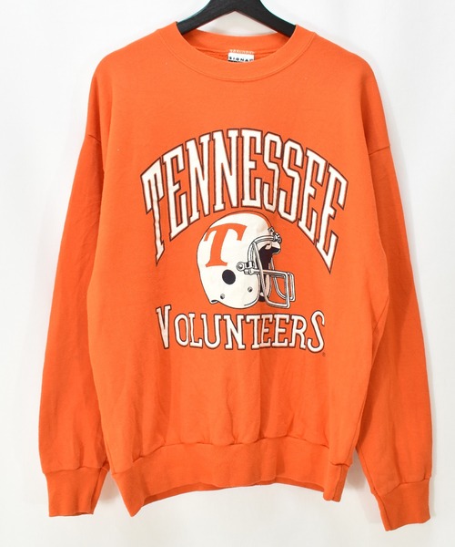 【ヴィンテージ古着】90's TENNESSEE VOLUNTEERS フットボール プリントスウェット USA製