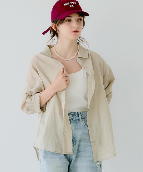 ガーゼシャツ（シャツ/ブラウス）｜coca（coca）（コカ）の