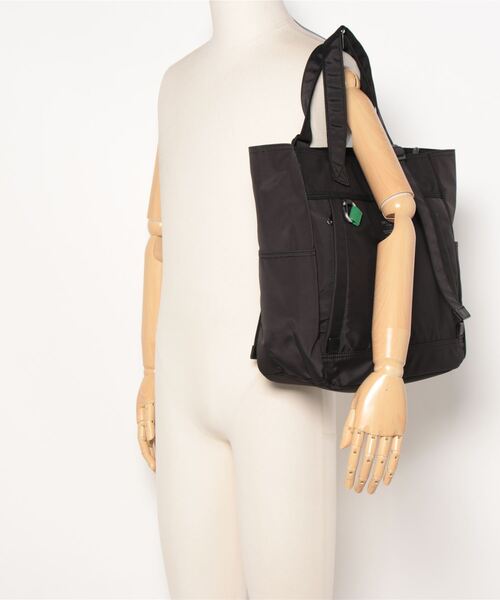 anello（アネロ）の「BASE TOTE BAG（トートバッグ・レディース・ミント/ブラック/ネイビー/ライトグレー/ベージュ・-）」の13枚目の写真