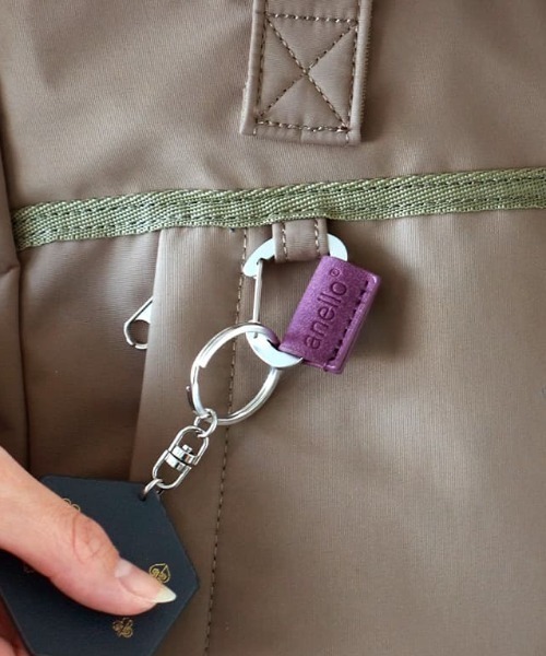 anello（アネロ）の「BASE TOTE BAG（トートバッグ・レディース・ミント/ブラック/ネイビー/ライトグレー/ベージュ・-）」の19枚目の写真