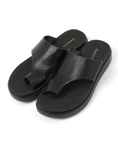 studio CLIP（スタディオクリップ）の「かる楽トングサンダル（サンダル・レディース・ブラック/ゴールド/その他3/ブラウン・SMALL/MEDIUM/LARGE）」の2枚目の写真